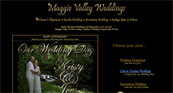 Desktop Screenshot of maggievalleyweddings.com